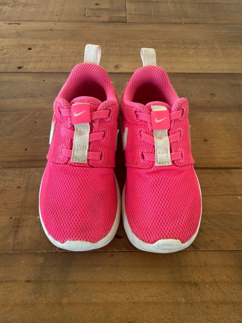 Nike Kids Pink Slip-On Mesh Sneakers